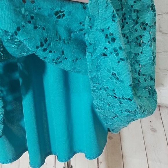 Lush turquoise lace dress - Picture 4 of 7